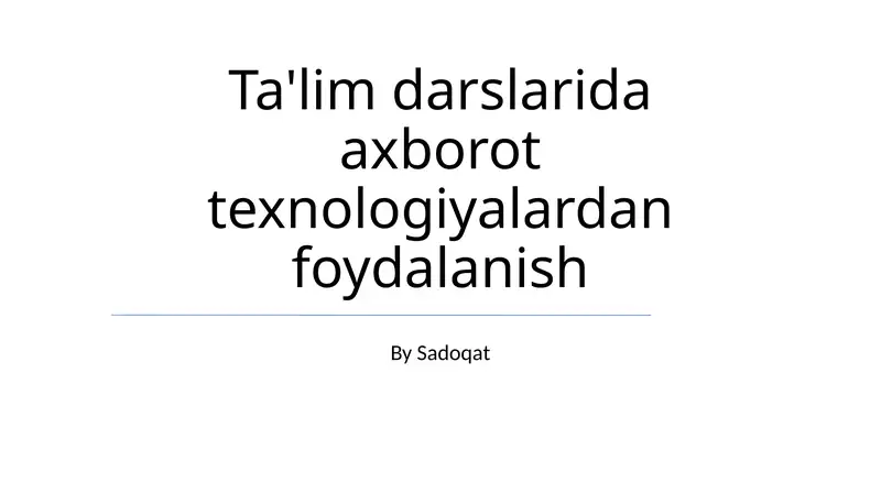Product slide 1