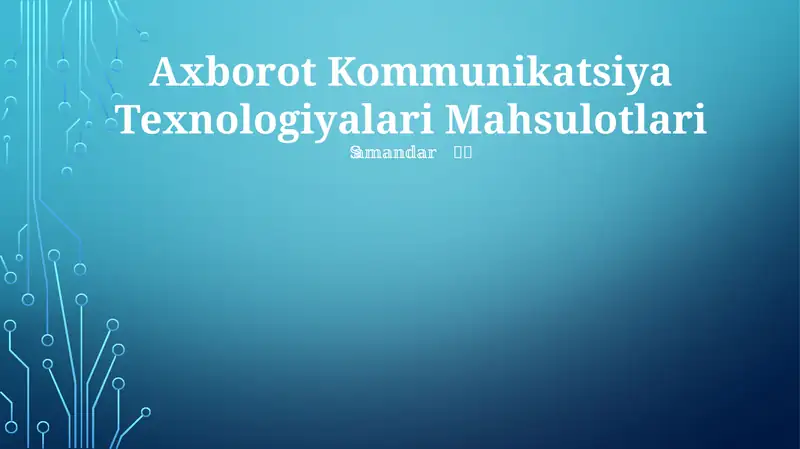 Product slide 1