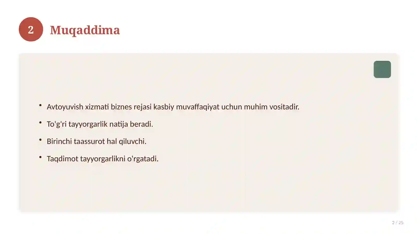 Product slide 2