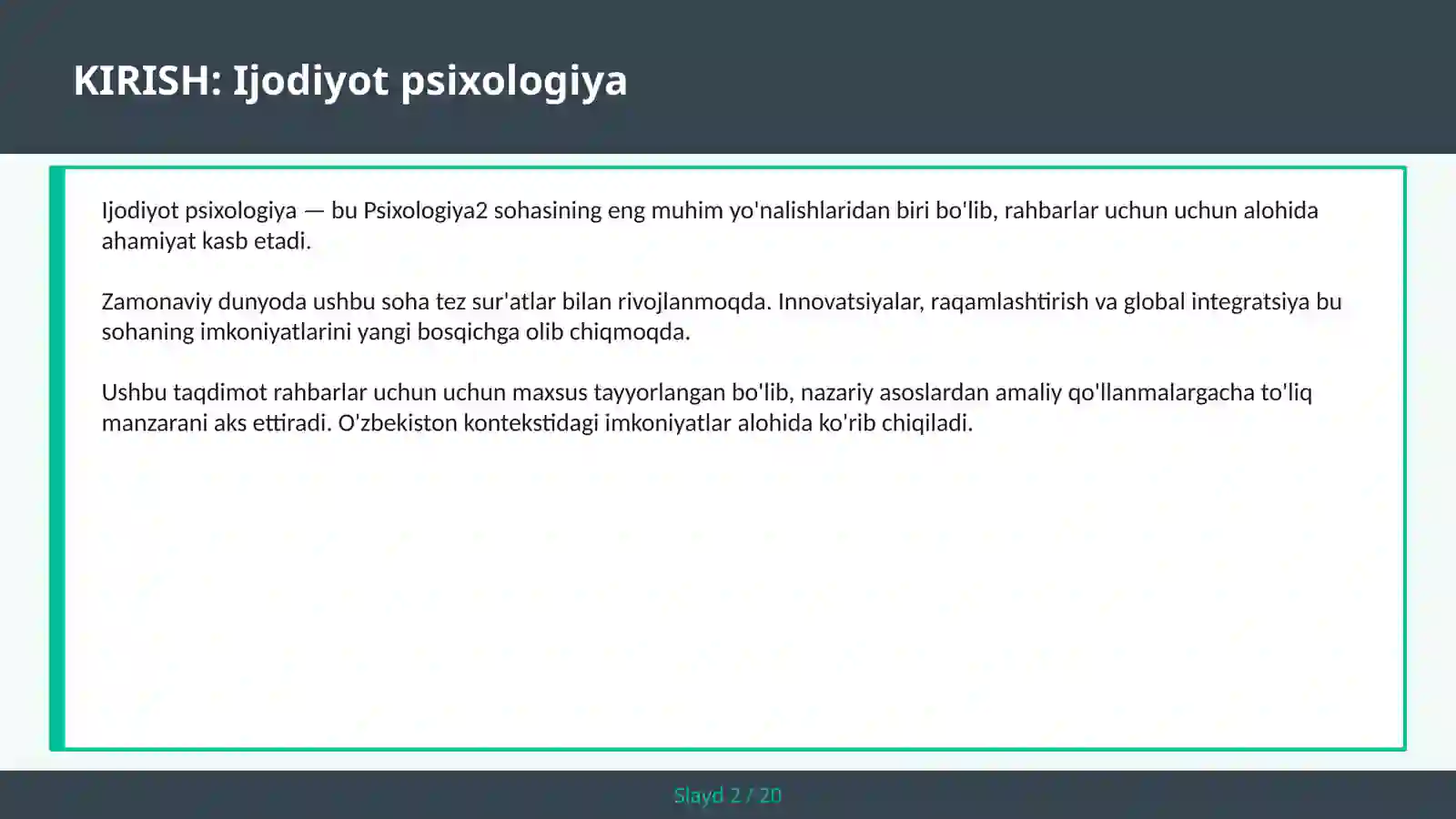 Product slide 2