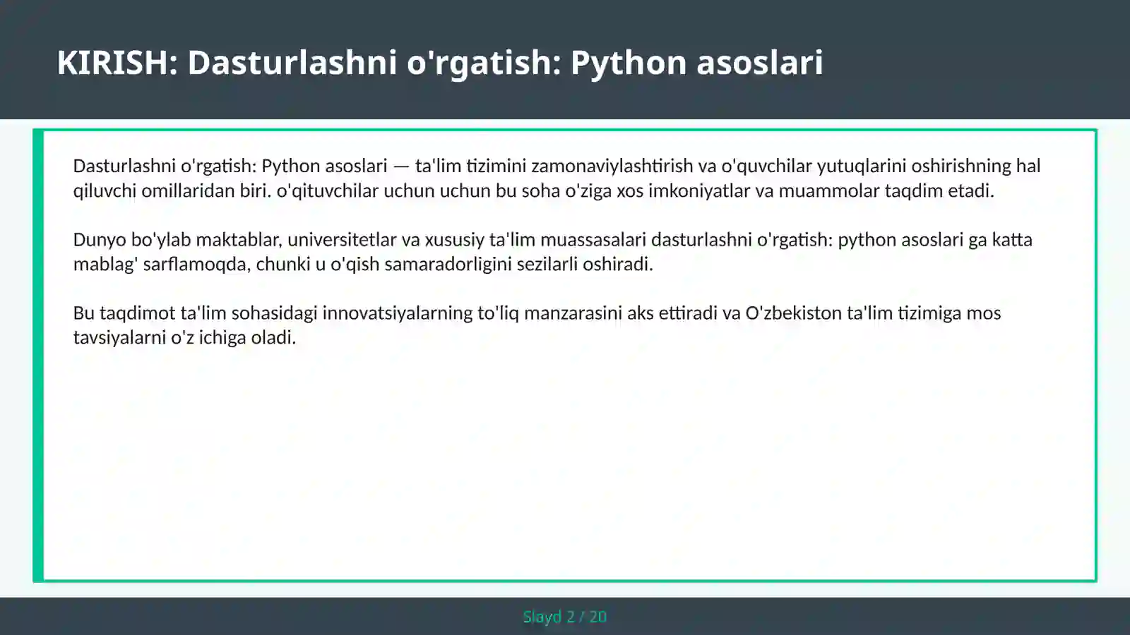 Product slide 2